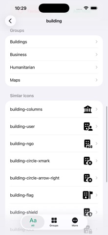 App screenshot