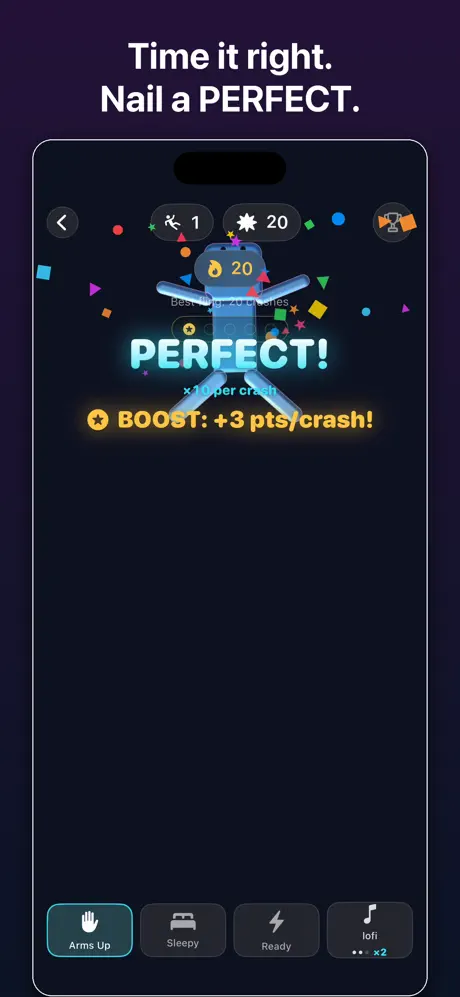 Let's Dance Robot: hitting a PERFECT timing window