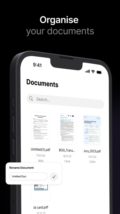DocScan: PDF Scanner App & OCR Screenshot