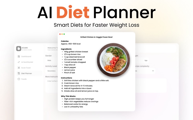 Calz AI - Calorie Counter iPhone screenshot