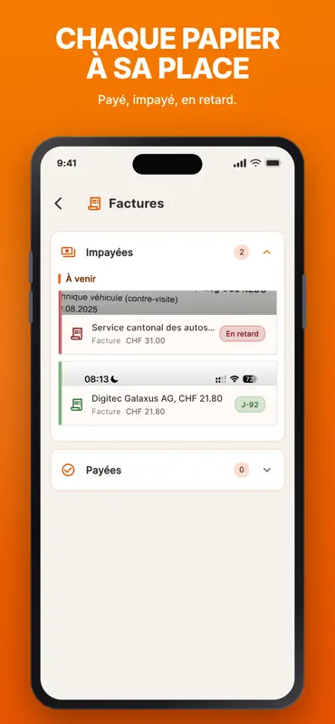 Mes Échéances screenshot 3 of 6