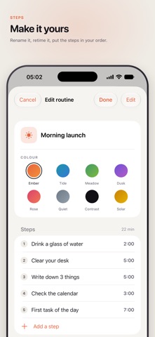 Focal: Visual Timer & Routine Screenshot 4 of 6