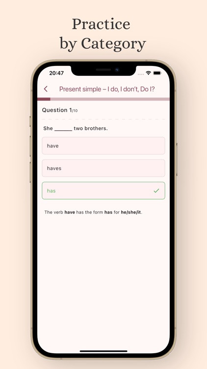 English Grammar Test & Quiz