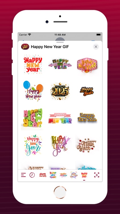 Happy New Year GIF screenshot-3