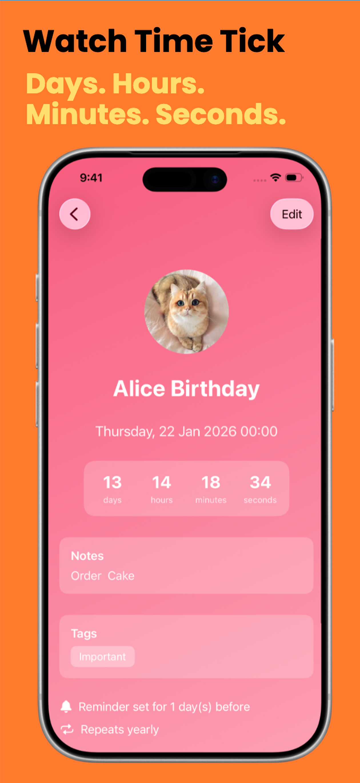 ReminDown: Countdown & Widgets screenshot 5