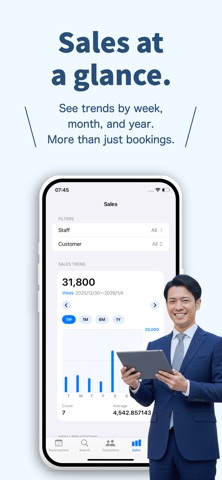 Booking Calendar&CRM:Appo Log screenshot