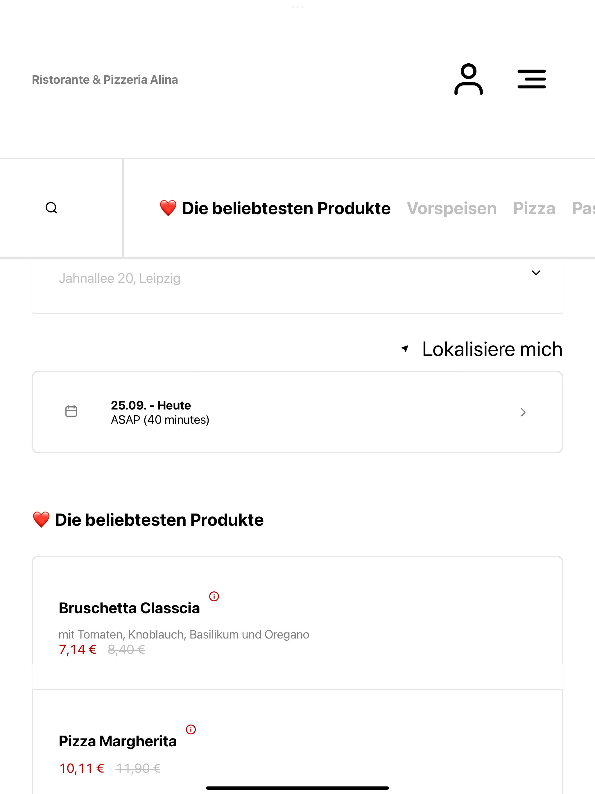 Ristorante & Pizzeria Alina screenshot 7