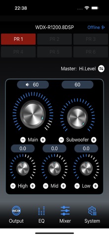 WDX-R DSP Screenshot 2 of 6