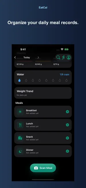 EatCal: Calorie Tracker screenshot 2