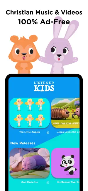 Listener Kids: Bible Songs screenshot 1