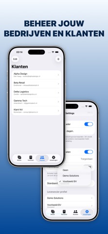 Simpel Factuur Maken: Nota iPhone screenshot