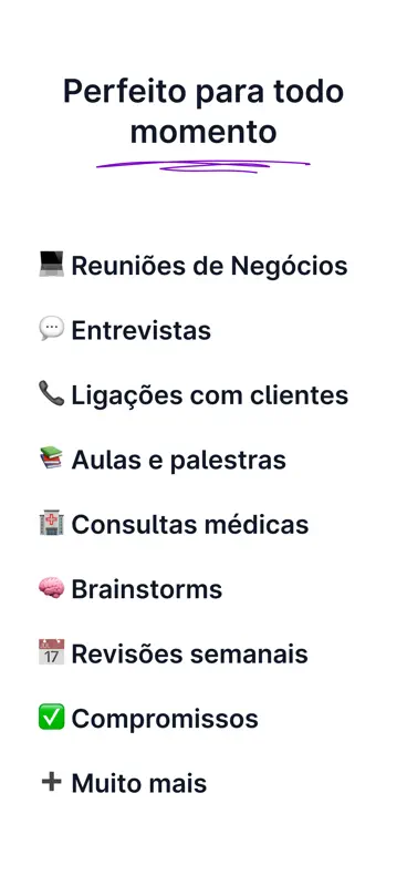 Grava AI: Gravador de Reuniões screenshot 7 of 7
