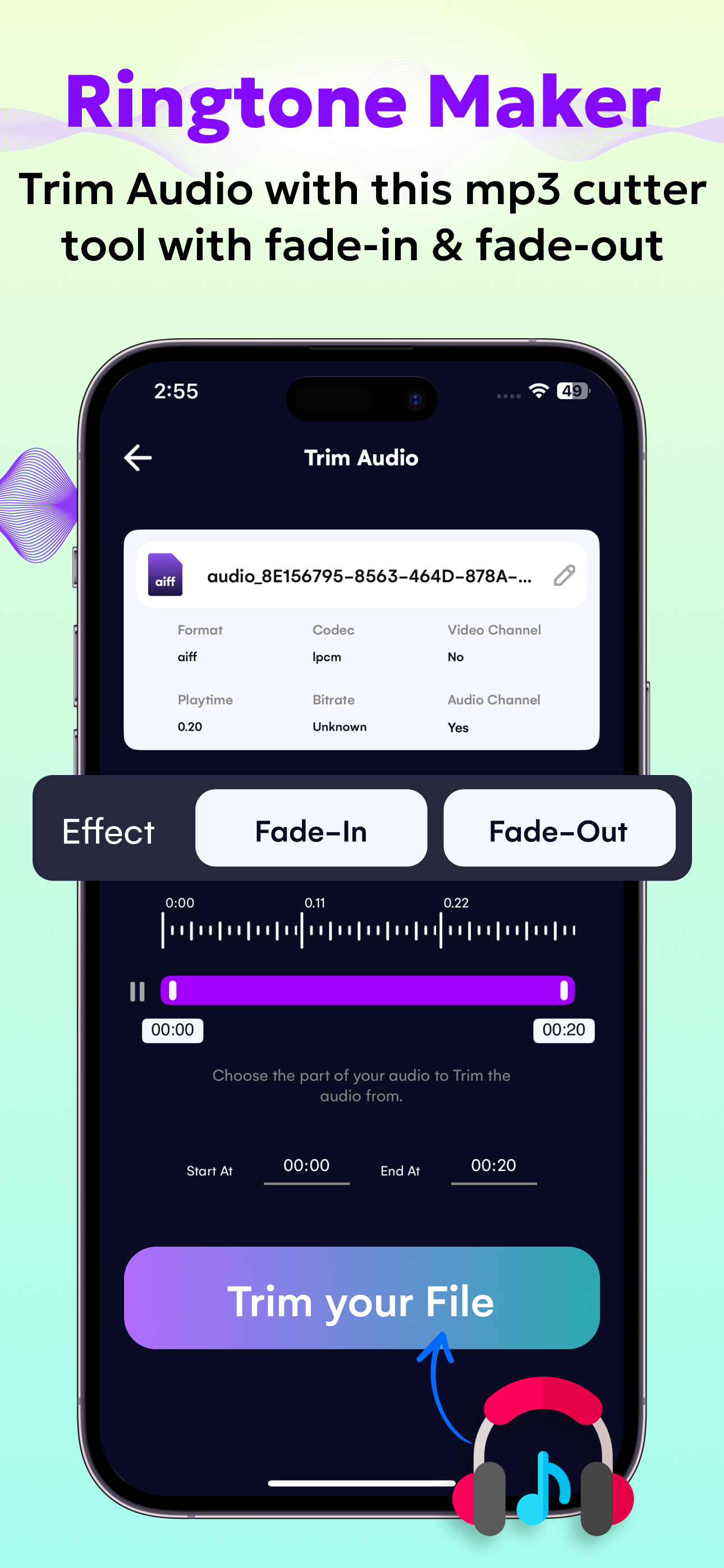 MP3 Converter and Audio Editor screenshot 4