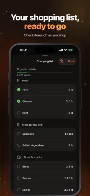 BBQ Meat Calculator & Recipes screenshot 2