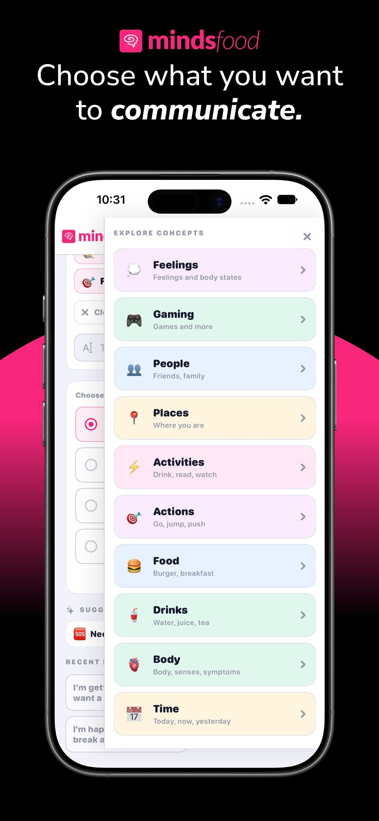 Screenshot 1 of MindsFood