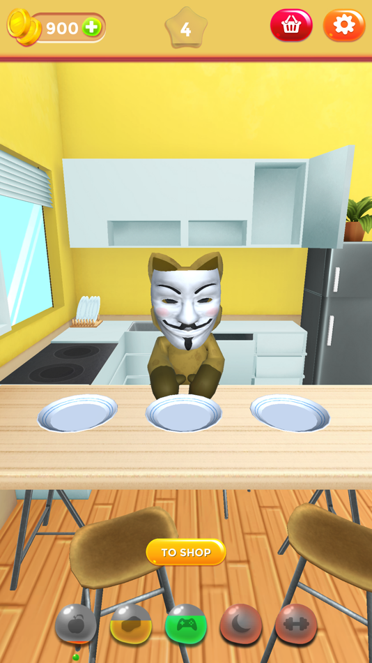 #3. My talking smiling cat (iOS) 由: Viacheslav Dudko
