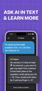 AI Math Homework Solver App screenshot #3 for iPhone