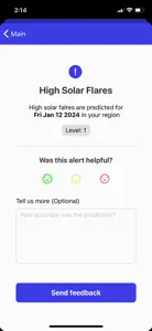 Solar Flares Alert screenshot #5 for iPhone