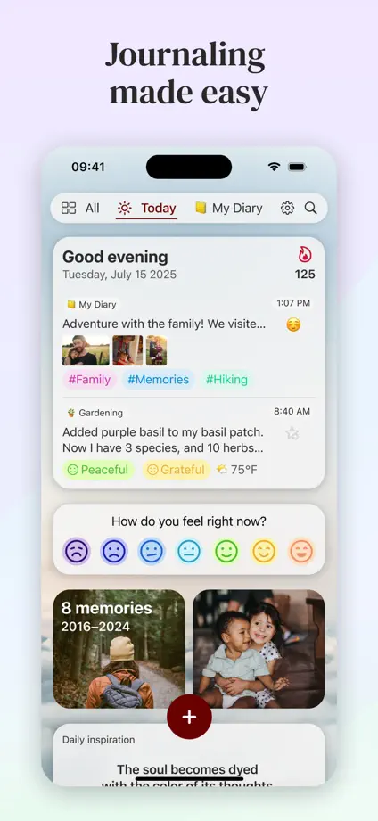 Diarly, App Store screenshot 2