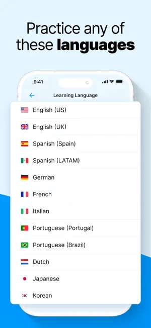 AI Language Practice: Bubblz screenshot 4