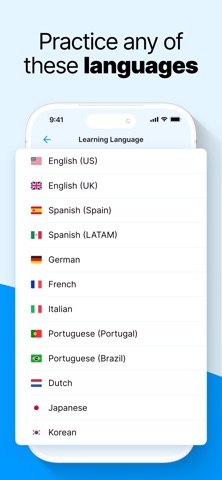 AI Language Practice: Bubblz Screenshot 4 of 8