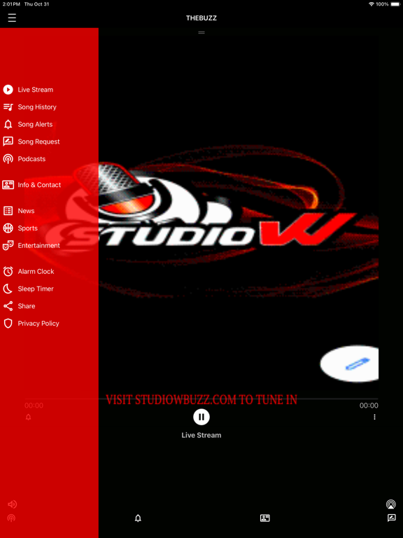 STUDIO.W iPad screenshot 2 - Entertainment app