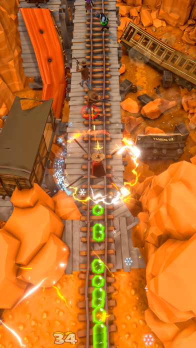 Cowboys vs Zombies: Survival Screenshot