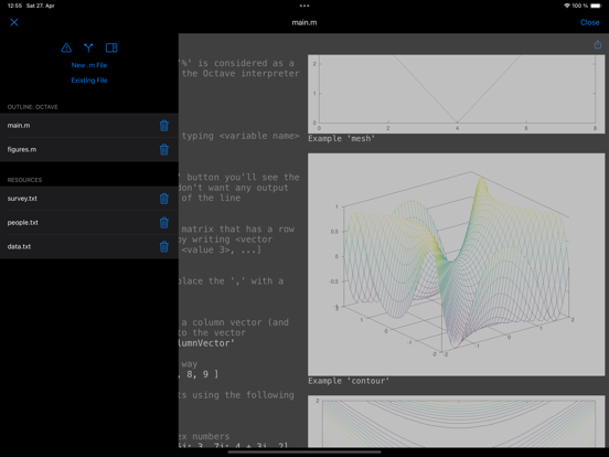 Screenshot #5 pour Anoc Octave Editor