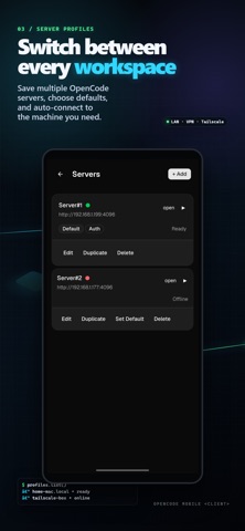 OpenCode-Mobile-Client Screenshot 3 of 7