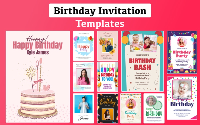 invitation maker & card design iphone screenshot 4
