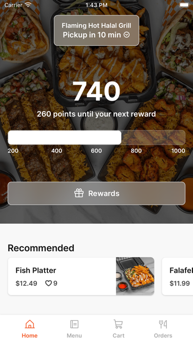 Flaming Hot Halal Grill Screenshot