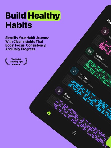 UpFocus - Habit Tracker iPad screenshot