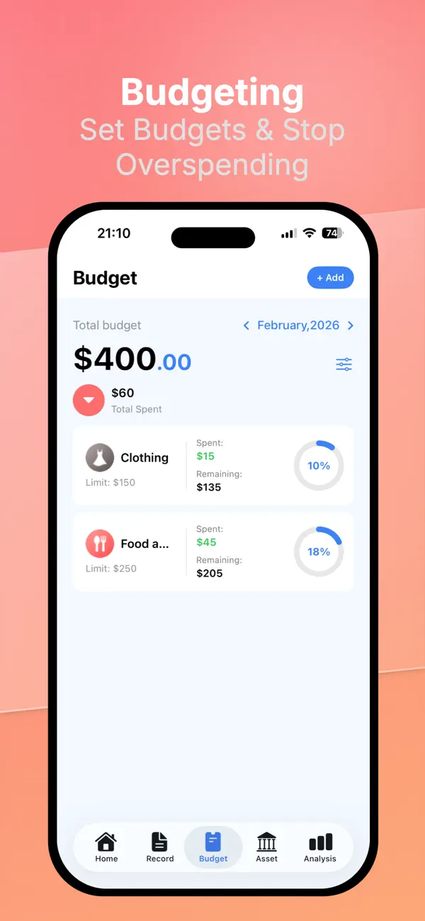 #3. Quick Spend Manager (iOS) Podle: Phuong Mai