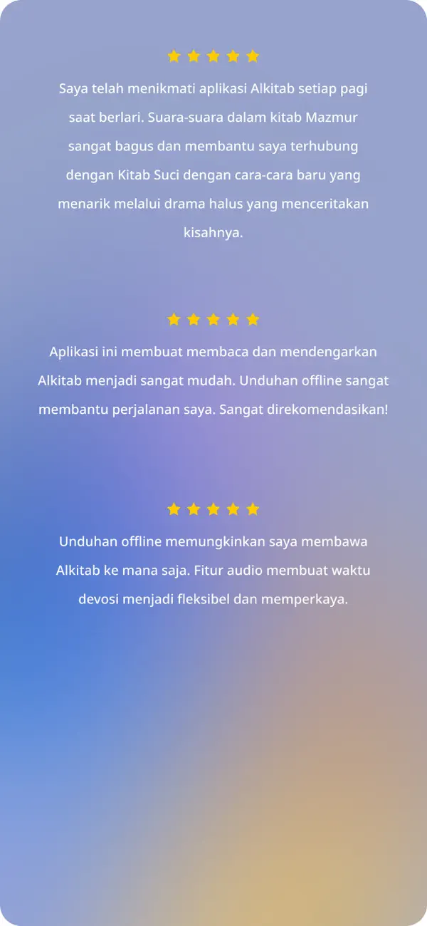Screenshot #2 pour dot.Bible Bahasa Indonesia