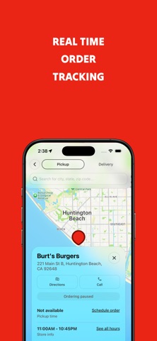 Burt's Burgers iPhone screenshot