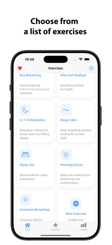 Mindful Breathing Exercises Screenshot 1 of 4