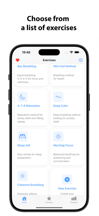 Mindful Breathing Exercises Screenshot 1 of 4