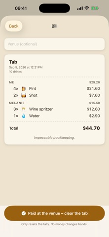Bierdeckel: Bar Tab Tally Screenshot 5 of 6