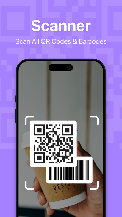 Screenshot #1 pour QR Reader-Fast QR&Barcode Scan