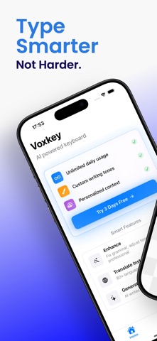 Voxkey - AI Keyboard screenshot