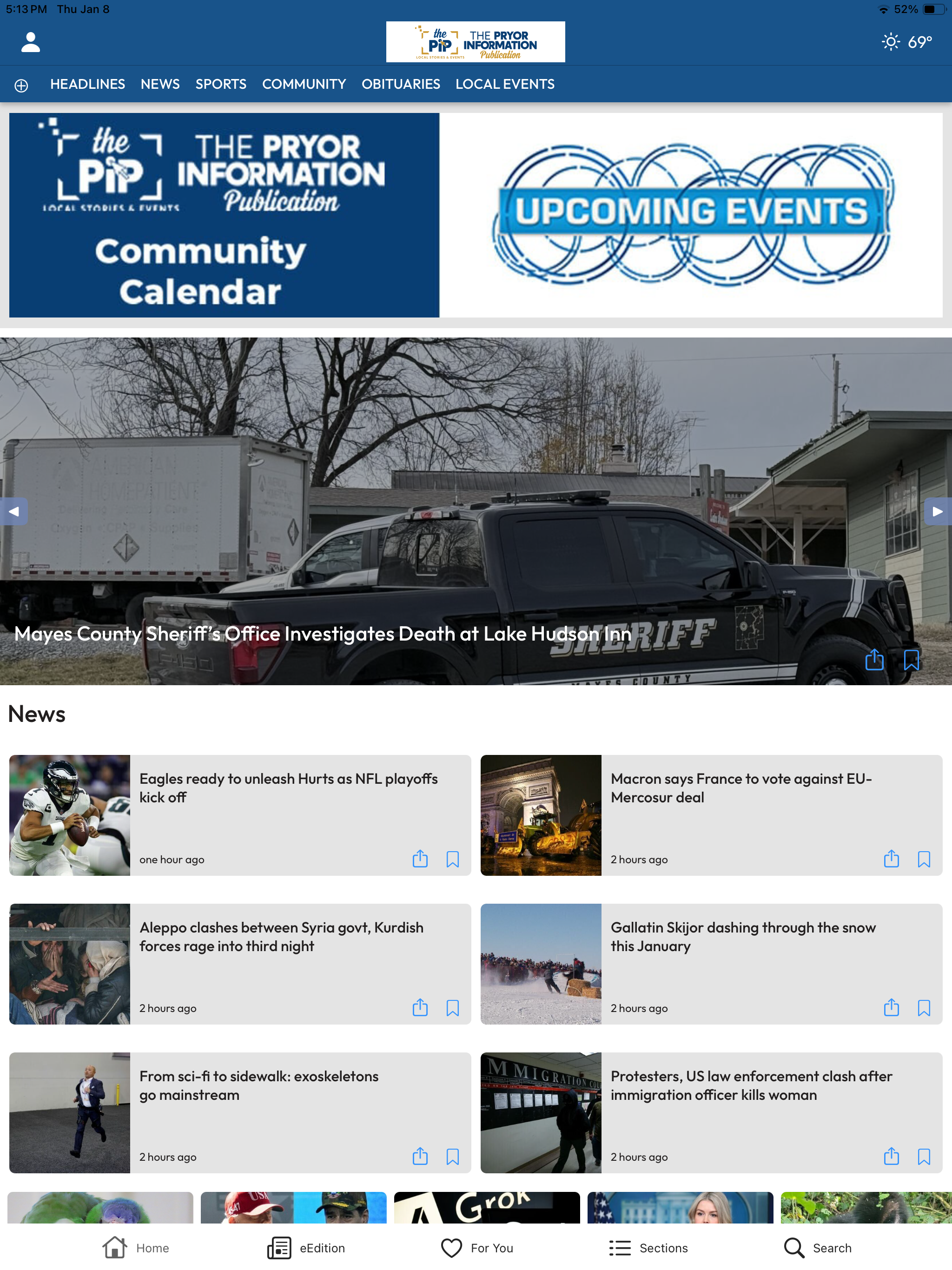 Pryor Information Publication