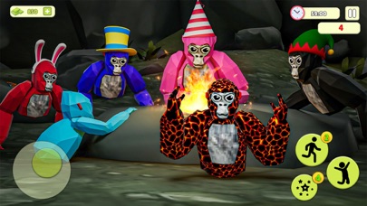 Gorilla vs Human Tag Race Game Screenshot