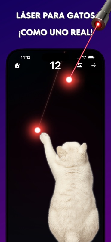 Laser juego para gatos screenshot 1