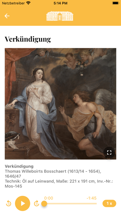 Gartenreich-App Screenshot