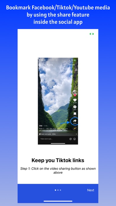 kLinks - Bookmark manager Screenshot