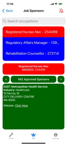 Aussie Visa Mate screenshot
