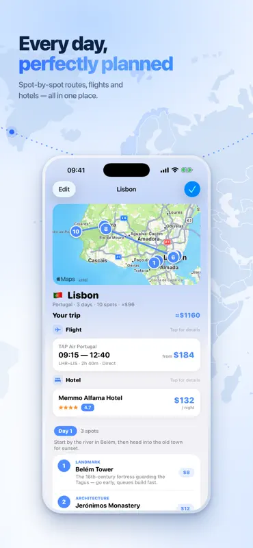 Trip Kit: AI Travel Planner + screenshot 3 of 5