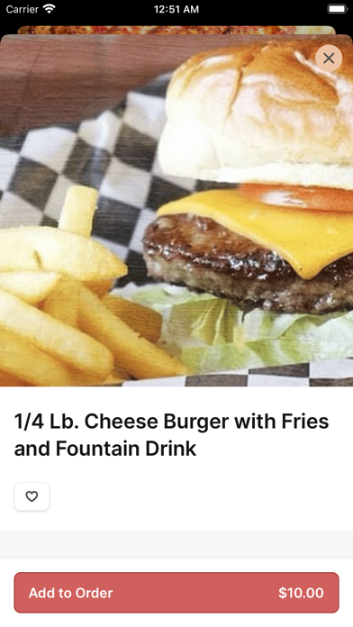 Amelio's Pizza and Grill iPhone screenshot 4 - Food & Drink app