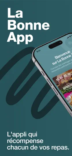 Capture d'écran de La Bonne App sur iPhone 1
