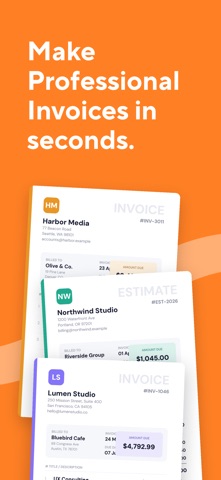 Invoice Maker & Estimates screenshot